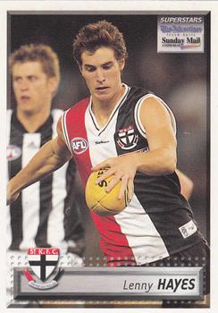 2003 Select The Advertiser-Sunday Mail AFL #85 Lenny Hayes Front
